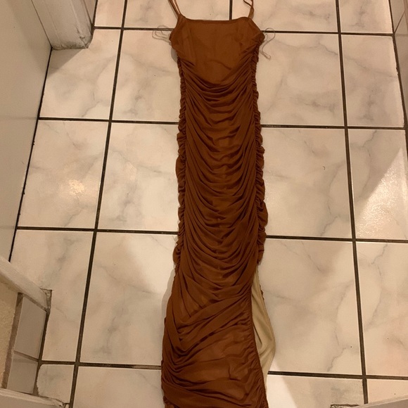 COPY - Ruffled texture dress-M - Picture 3 of 6